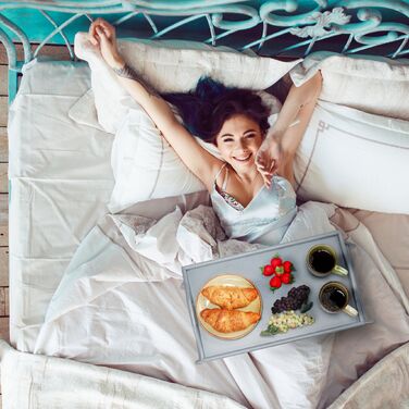 Набір з двох приліжкових столиків Relaxdays