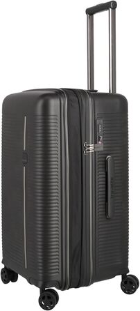 Чемоданний набір Travelite Roomer 2 шт. L/M: міцні валізи з TSA замком, розширювана валіза M (66 см), чорний