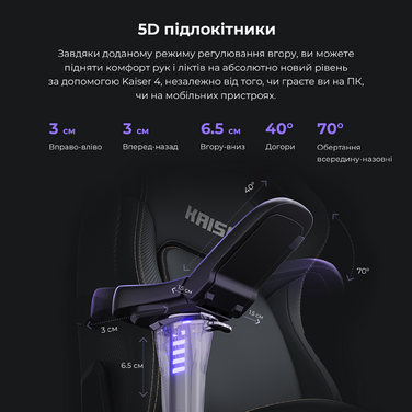 Крісло ігрове Anda Seat Kaiser 4 Orange Size XL