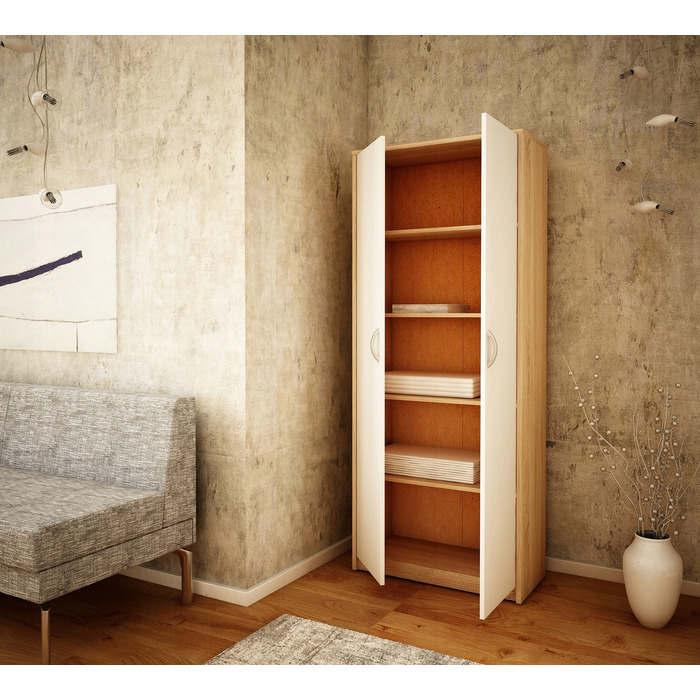 Стелаж Meble Bestseller, дуб сонома, 4 полиці, 180 x 74 x 35 см