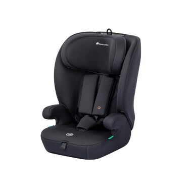 Автокрісло Bebeconfort Ever i-Safe 9-36 кг, 15 міс. - 12 років, 76-150 см, R129, захист від бокового удару, 11 положень підголівника, інтегровані підлокітники, Full Black