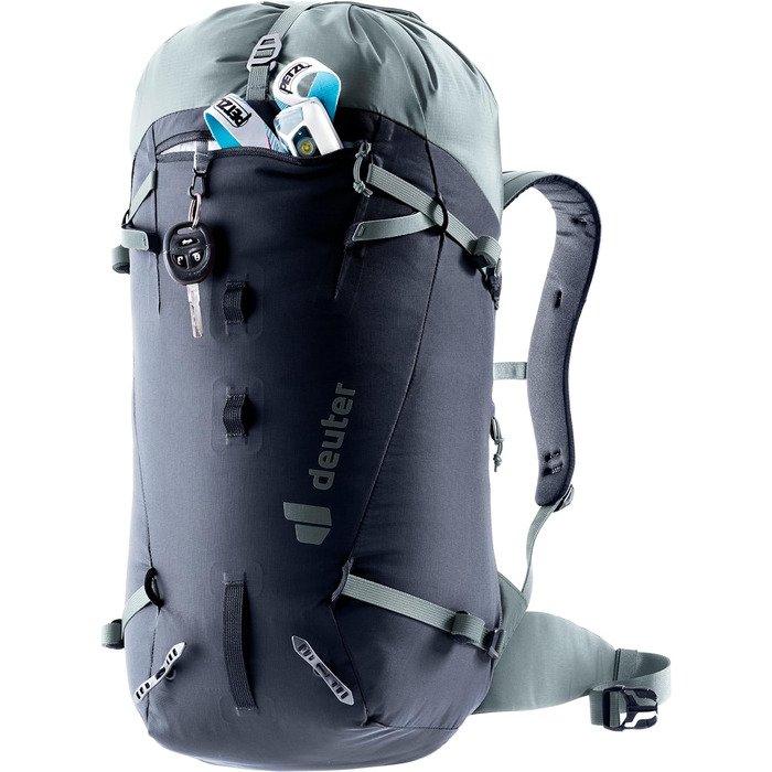 Альпіністський рюкзак Deuter Guide 30 л чорний для скелелазіння