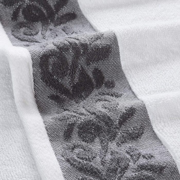 Набір рушників Modern Threads 600 г/м² з жакардовою бордюрою, стандарт, колір тауп