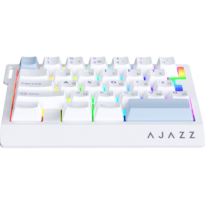 Дротова магнітна клавіатура Ajazz AK029 Ice lsland Magnetic Switch (AK029-I-WB)