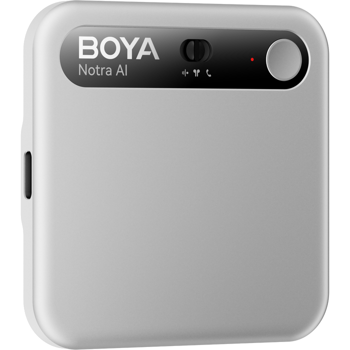 Диктофон з штучним інтелектом Boya Notra Silver
