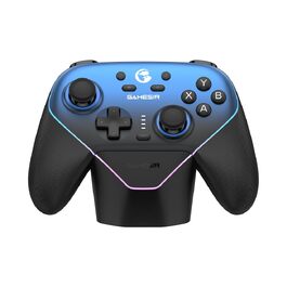 Бездротовий геймпад GameSir Super Nova з док-станцією, Hall-Effect стіками та адаптивними тригерами для Switch, Switch 2, PC, Android/iOS — Nightfall Blue