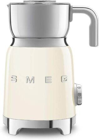 Smeg MFF01CREU Молокозбивач індукційний, 6 програм, 600 мл, кремовий