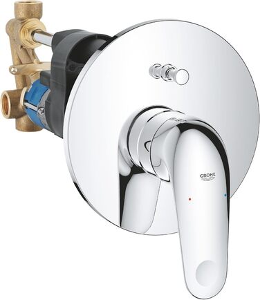 Змішувач для ванни Grohe Swift, хром, з інструментом, 24335001 (прихований монтаж)