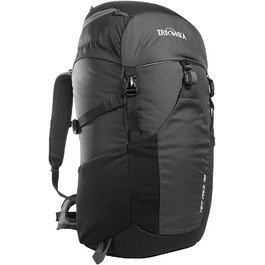 Рюкзак для походів Tatonka Hike Pack 32 л з вентиляцією спини та дощовиком, легкий і зручний туристичний рюкзак, чорний/сірий