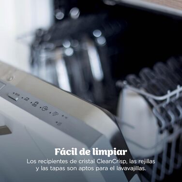 Скляна аерофритюрниця Ninja CRISPi PRO XL Air Fryer з 5 функціями, контейнерами CleanCrisp (5,7 л та 2,3 л) та кришкою для зберігання, колір моховий зелений, AS090EUGN