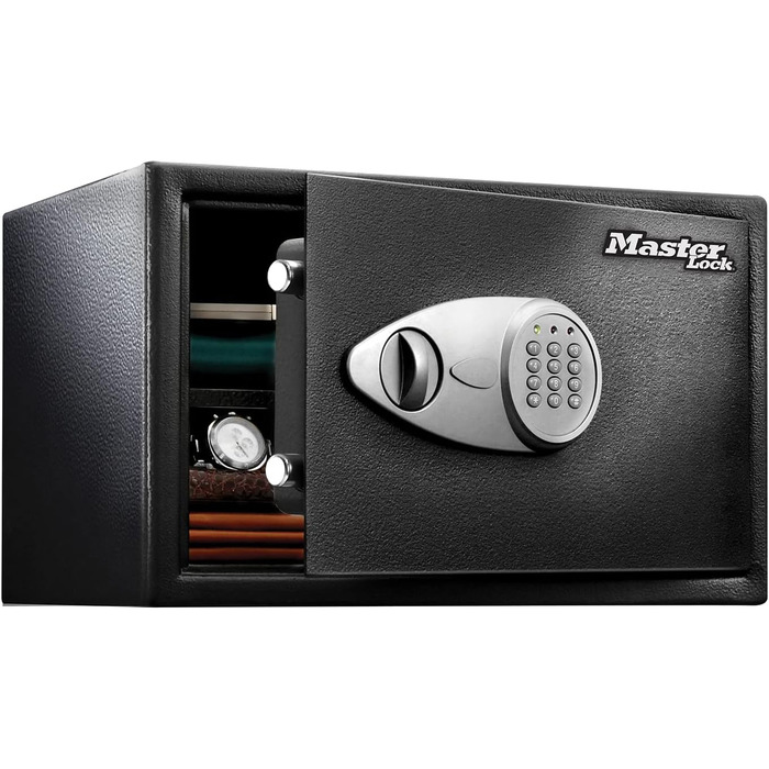 Сейф Master Lock з цифровим замком, електронна комбінація, 16 л, 22 x 35 x 27 см (33 л + комбінація)