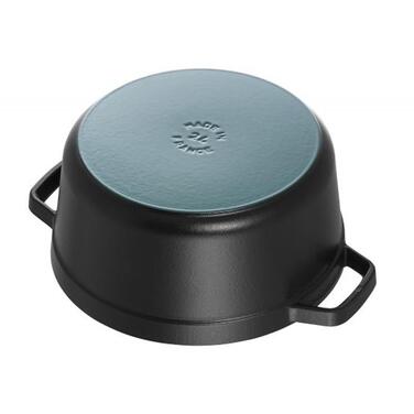 Кокотниця кругла 18 см, чорна Staub