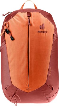 Рюкзак для туризму Deuter AC Lite 17, червоно-помаранчевий