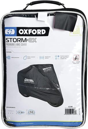 Захисний зовнішній чохол для мотоцикла та електровелосипеда Oxford Stormex (розміри S-XL)