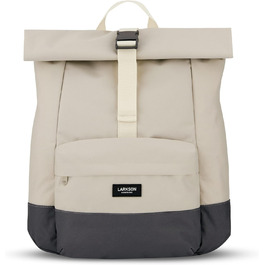 Рюкзак LARKSON Rolltop ALVA для жінок і чоловіків, водостійкий, для ноутбука, університету, бізнесу і подорожей, з переробленого PET, колір пісочний