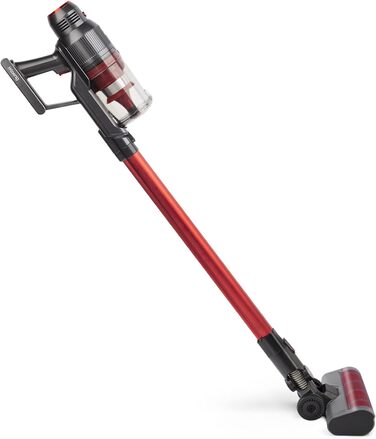 Вертикальний та ручний пилосос H.Koenig UPX22, червоний, 121x25x23 см