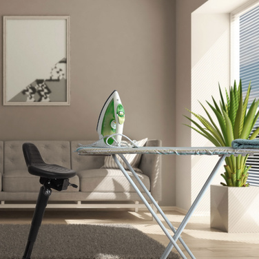 Крісло для роботи TOP WORK 34 PU чорний колір, піна, металевий каркас hjh OFFICE