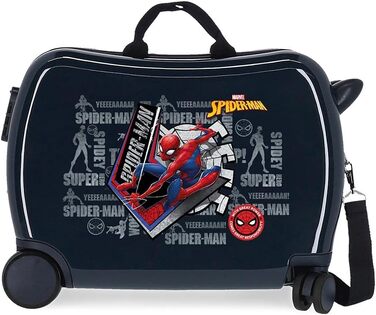 Дитячий чемодан Marvel Great Power, 50x38x20 см, синій, для подорожей