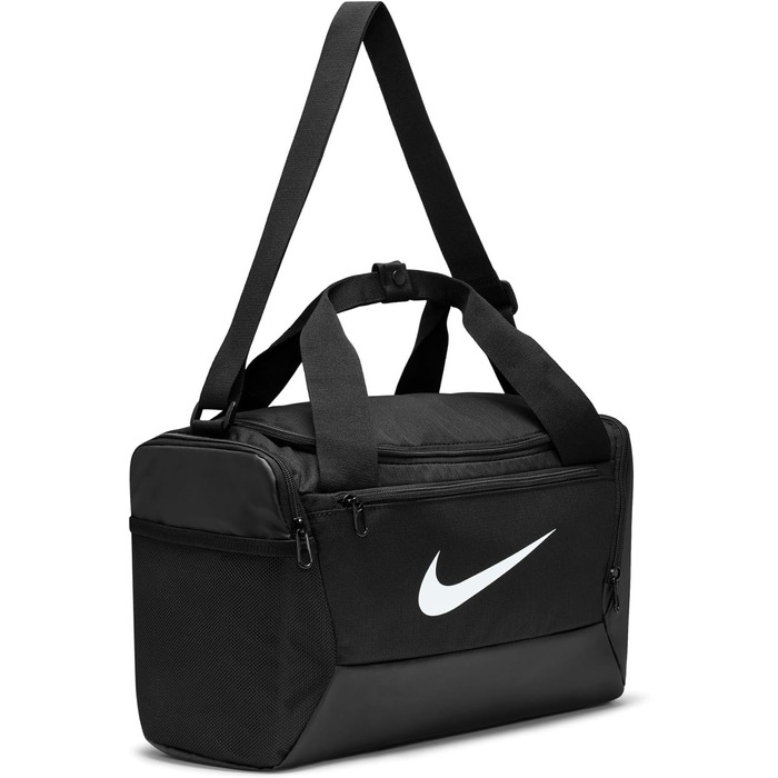 Сумка Nike Brasilia унісекс, чорна/біла, універсальний розмір
