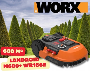 Робот-газонокосарка Worx Landroid WR166E M600+ для ділянок до 600 м²