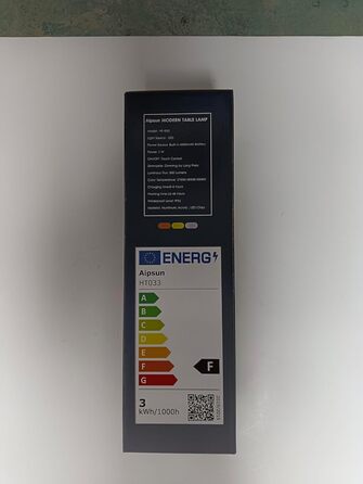 LED настільна лампа Aipsun, 2 шт., димована, акумуляторна, бездротова, антрацит, алюміній, IP54, USB-C, 2700K/4000K/6000K, водостійка