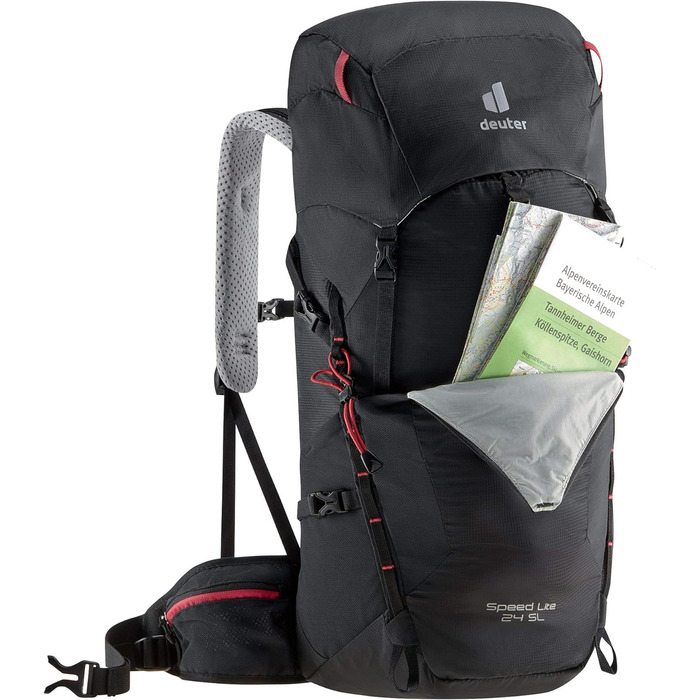 Жіночий туристичний рюкзак Deuter Speed Lite 24 SL, легкий, чорний