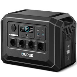 Портативна зарядна станція OUPES Mega 1 Lite, 2000Вт, 1024Вт·год, сонячний генератор