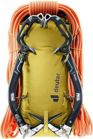 Водонепроникний альпіністський рюкзак Deuter Vertrail 16 л, жовто-бірюзовий
