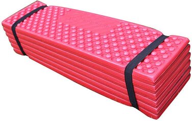 Кемпінговий килимок Lixada 190x57 см, ультралегкий, складаний, піна, для туризму, пікніка, пляжу, ізоляційний, червоний
