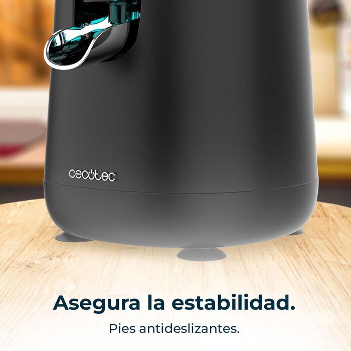 Citruspresse електрична Cecotec EssentialVita Hyden 120 для апельсинів та цитрусових, 120 Вт, чорна