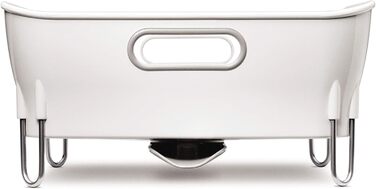 Сушарка для посуду Simplehuman KT1104 компактна, біла, пластик, гарантія 5 років