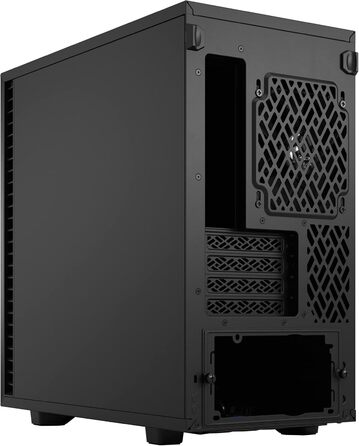 Корпус Fractal Design Define 7 Mini Black, алюміній/сталь, безшумний, Micro ATX, міні-тауер