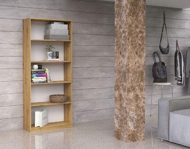Стелаж TopEshop 60 x 30 x 182 см, дуб