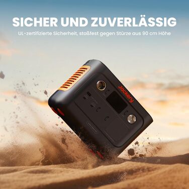 Портативна електростанція Jackery Explorer 240 V2, ємність 256 Wh, номінальна потужність 300 W