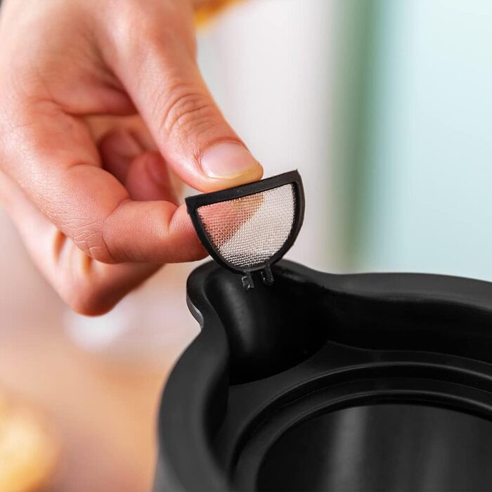 Електрочайник Cecotec Thermosense 400 Black Woody, 1,7 л, 3000 Вт, чорний, дерев'яний декор