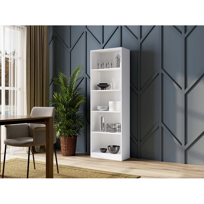 Стелаж TopEshop Office, 60 x 182 x 30 см, білий