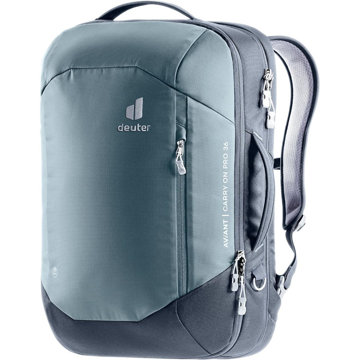 Рюкзак для подорожей Deuter AViANT Carry On Pro 36 л, бірюзово-синій, ручна поклажа