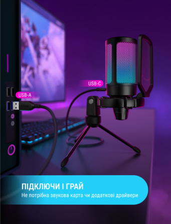 USB мікрофон Fifine A6V