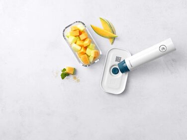 Вакуумний контейнер ZWILLING Fresh & Save, розмір S, з вакуумною кришкою, колір Blau-La Mer