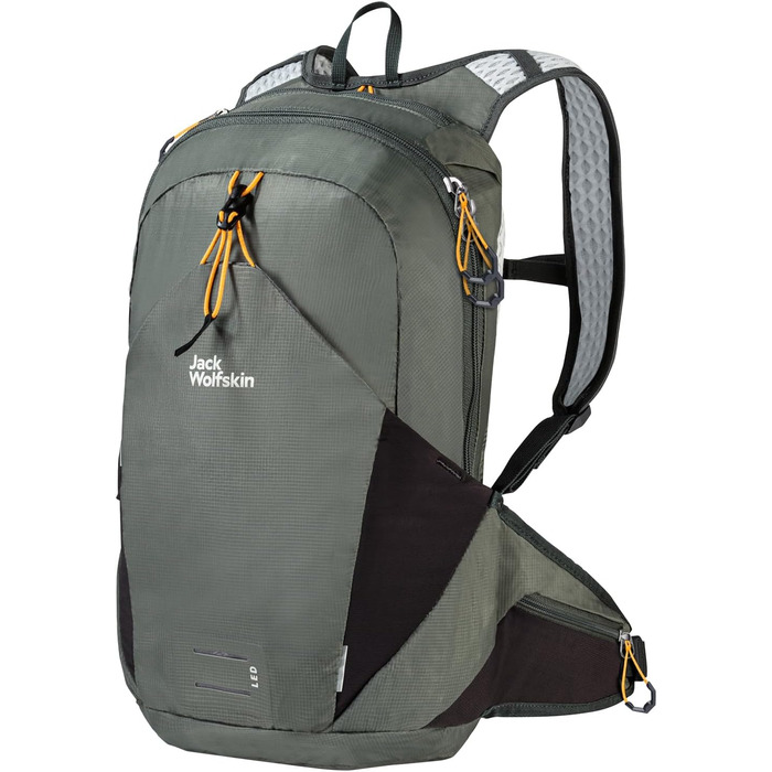Рюкзак велосипедний Jack Wolfskin Moab Jam 16 для дітей, унісекс, універсальний розмір, зелений Gecko