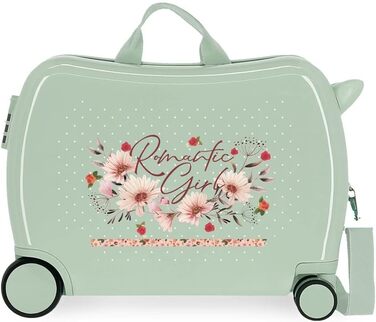 Дитяча валіза Movom Romantic Girl, 50x39x20 см, ABS, кодовий замок, 34 л, 1.8 кг, 4 колеса, ручна поклажа, мультиколор