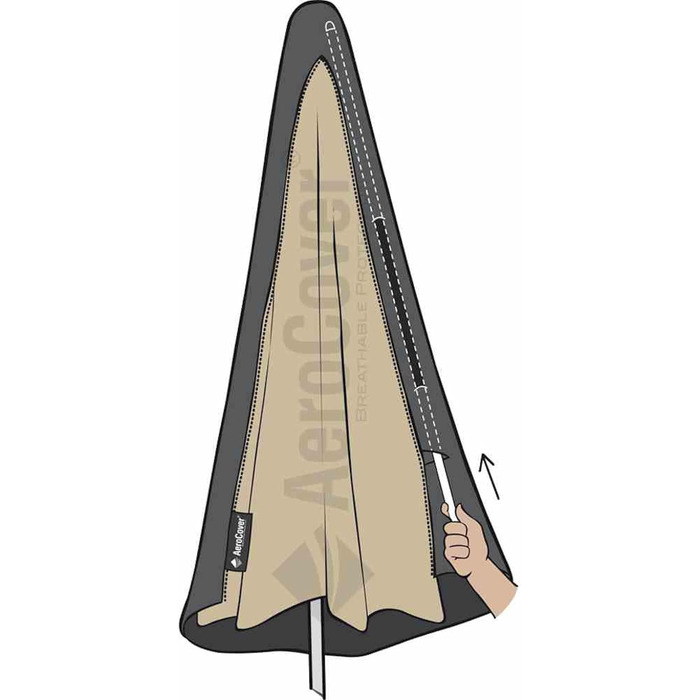 Чохол AeroCover для парасольки, захисний, вітростійкий