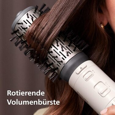 Philips AirStyler Serie 5000 BHA530/00: Фен-стайлер з 5 насадками (обертова щітка в комплекті)