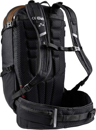 Рюкзак велосипедний VAUDE Moab Pro 22 II з протектором, 22 л, чорний