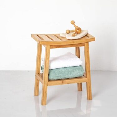 Бамбуковий шезлонг WELL HOME Harmonie в японському стилі Zen, 46x39x25 см