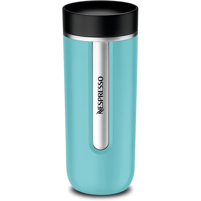 Термокружка Nespresso Travel Mug Small Sage Green 540 мл - Зелений салатний колір, з нержавіючої сталі, для кави, чаю, матча, з кришкою, витримує холод та тепло