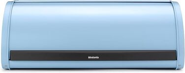 Контейнер для хліба Brabantia Rollbrotkasten з матової сталі, Dreamy Blue, великий