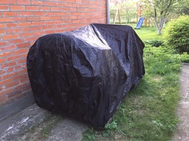Чохол для квадроцикла ANFTOP 210D, водонепроникний, захист від пилу та УФ, чорний, розмір XXXL (256×110×120 см)