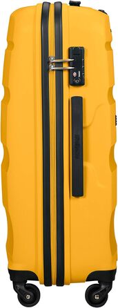 Валіза American Tourister Bon Air Spinner жовта, розмір M, 66 см, 57.5 л, ручна поклажа