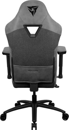 Ігрове крісло ThunderX3 EAZE SYNC4, ергономічне, синхронний механізм, екошкіра і тканина, чорне